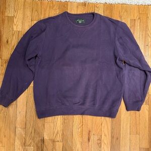 Vintage Eddie Bauer Purple Knit Sweater